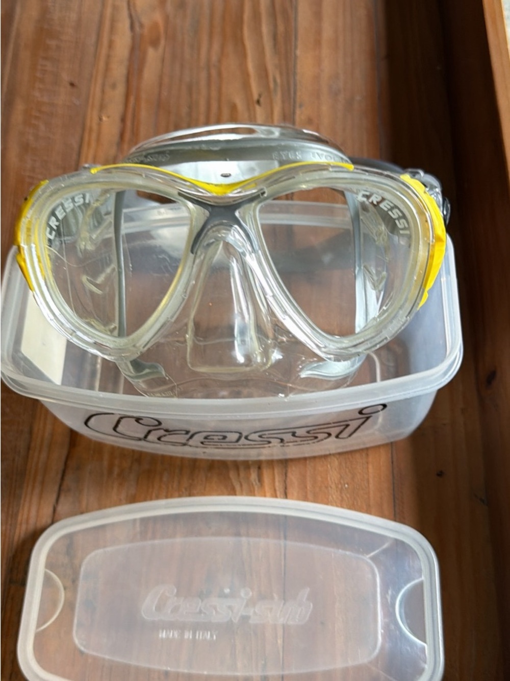 Cressi Eyes Evolution Crystal Clear Diving Mask